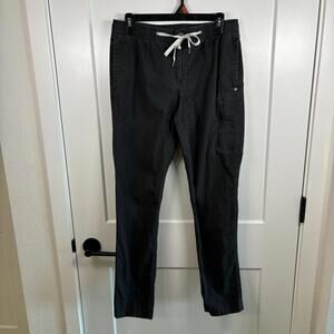 Vuori Men's Medium Ripstop Climber Pants Gray Hiking Performance Pockets EUC